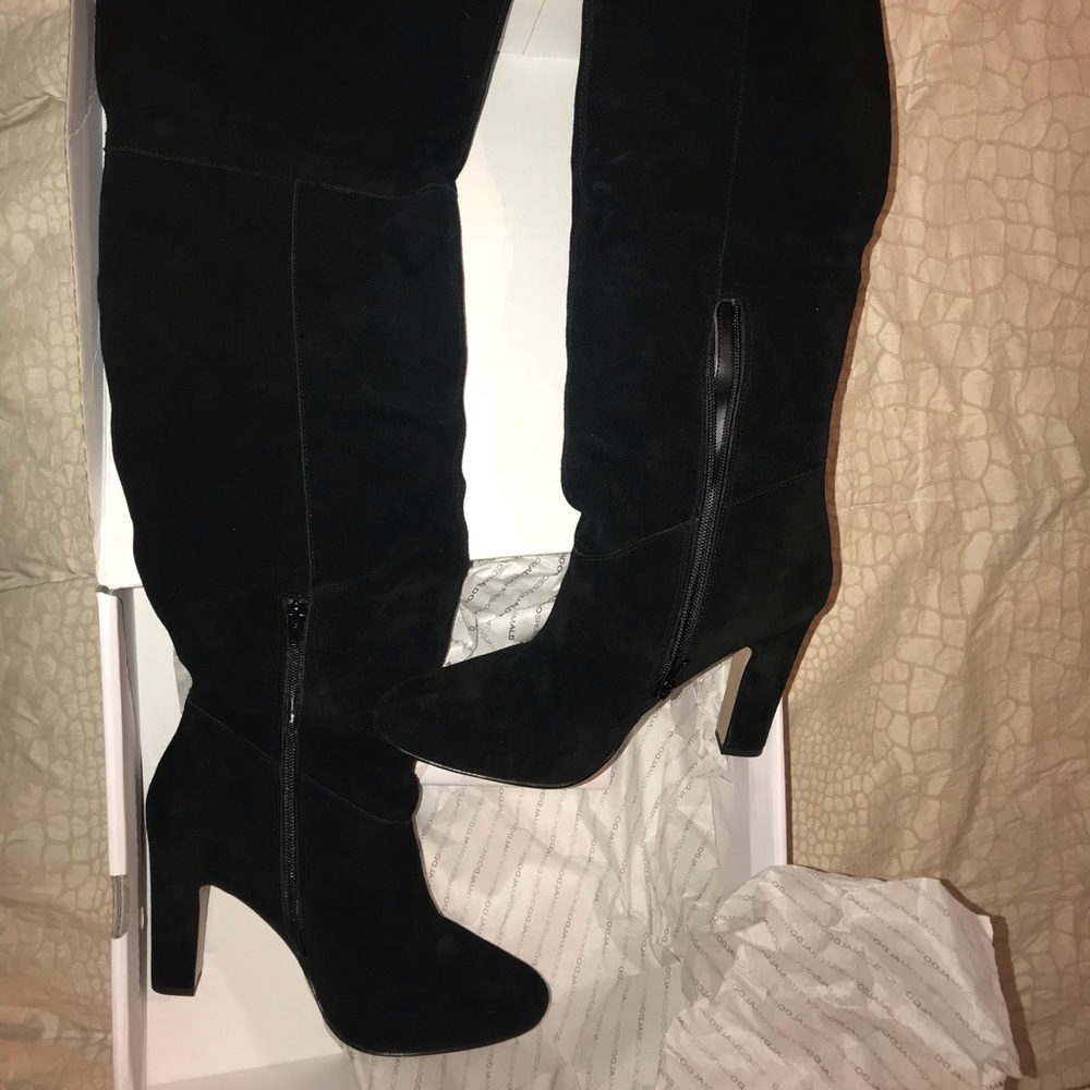 Aldo above the knee suede boots